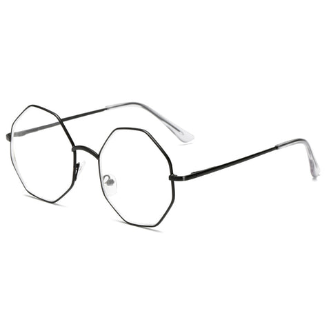 Aelithra Stylish Retro Metal Frame Glasses for a Modern Literary Look image