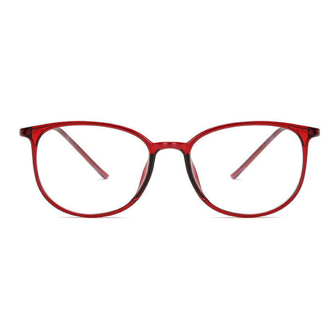 Enzio Lightweight Myopia Glasses Frame with Anti-Blue Light, Anti-Radiation, and UV Protection