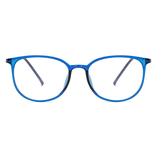 Enzio Lightweight Myopia Glasses Frame with Anti-Blue Light, Anti-Radiation, and UV Protection