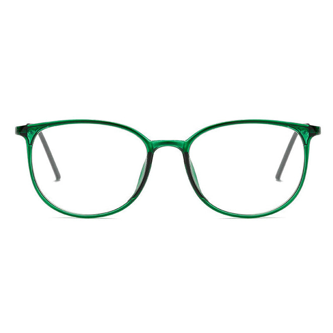 Enzio Lightweight Myopia Glasses Frame with Anti-Blue Light, Anti-Radiation, and UV Protection