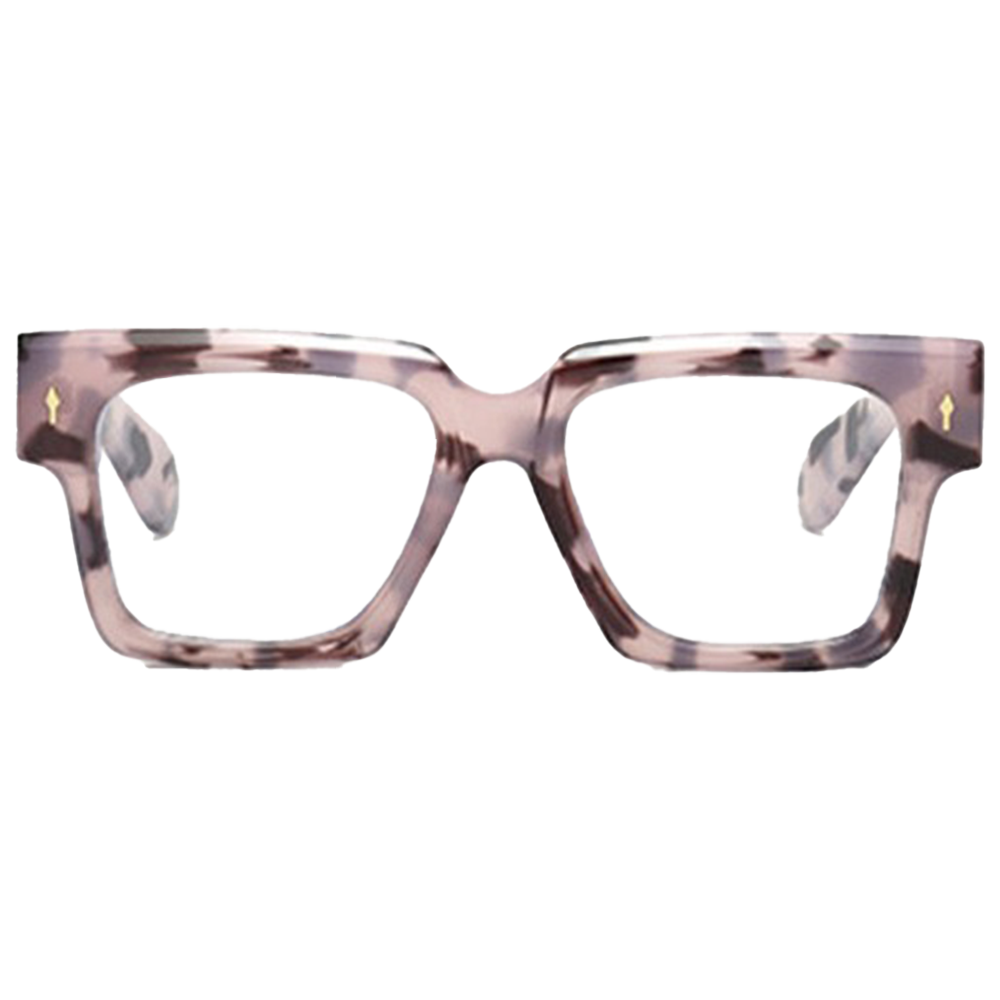 Puddle Retro Thick Frame Anti-Blue Light Eyeglasses with UV400 Protection