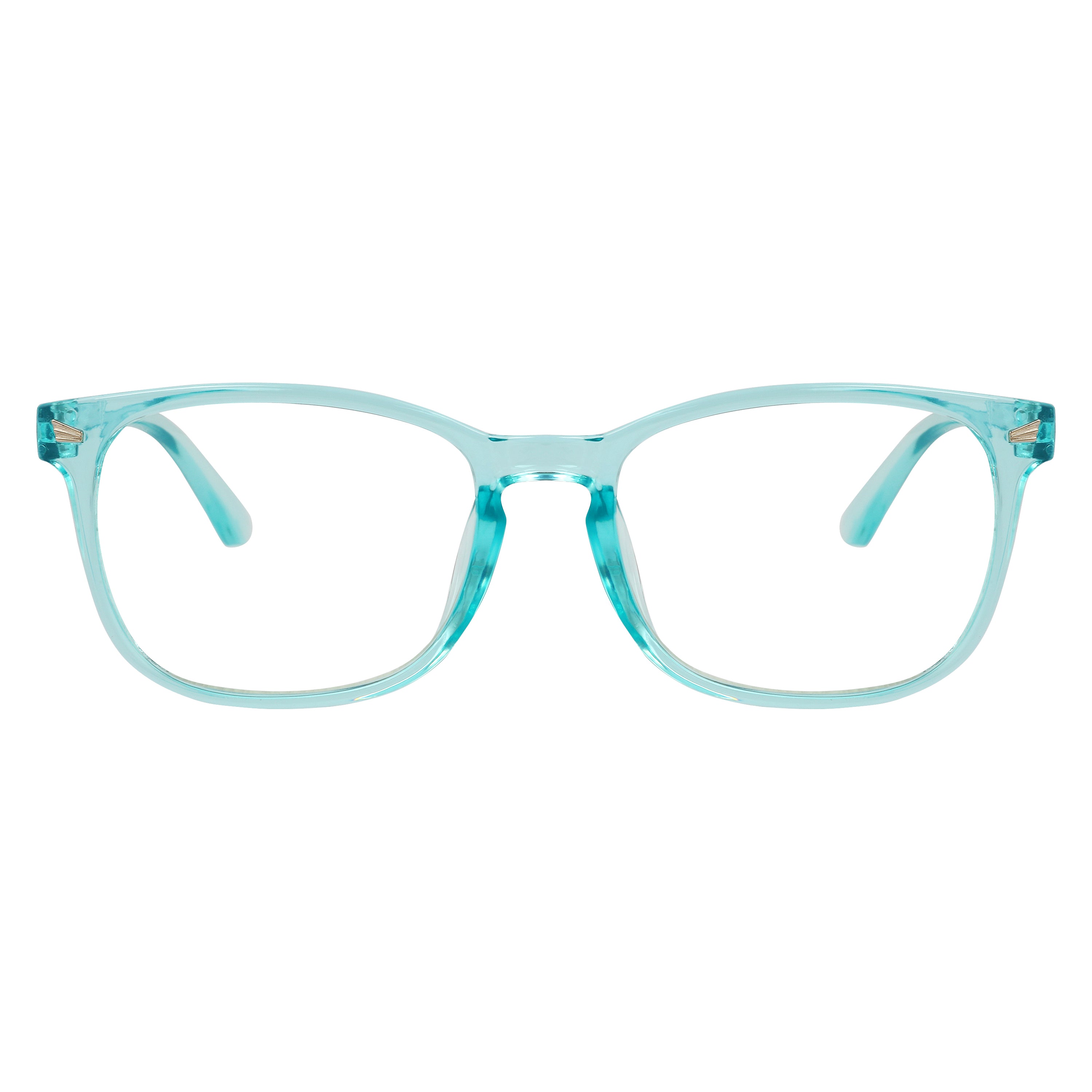 Orialis Transparent Full Rim Anti-Glare and Blue Light Filter Glasses for Eye Protection