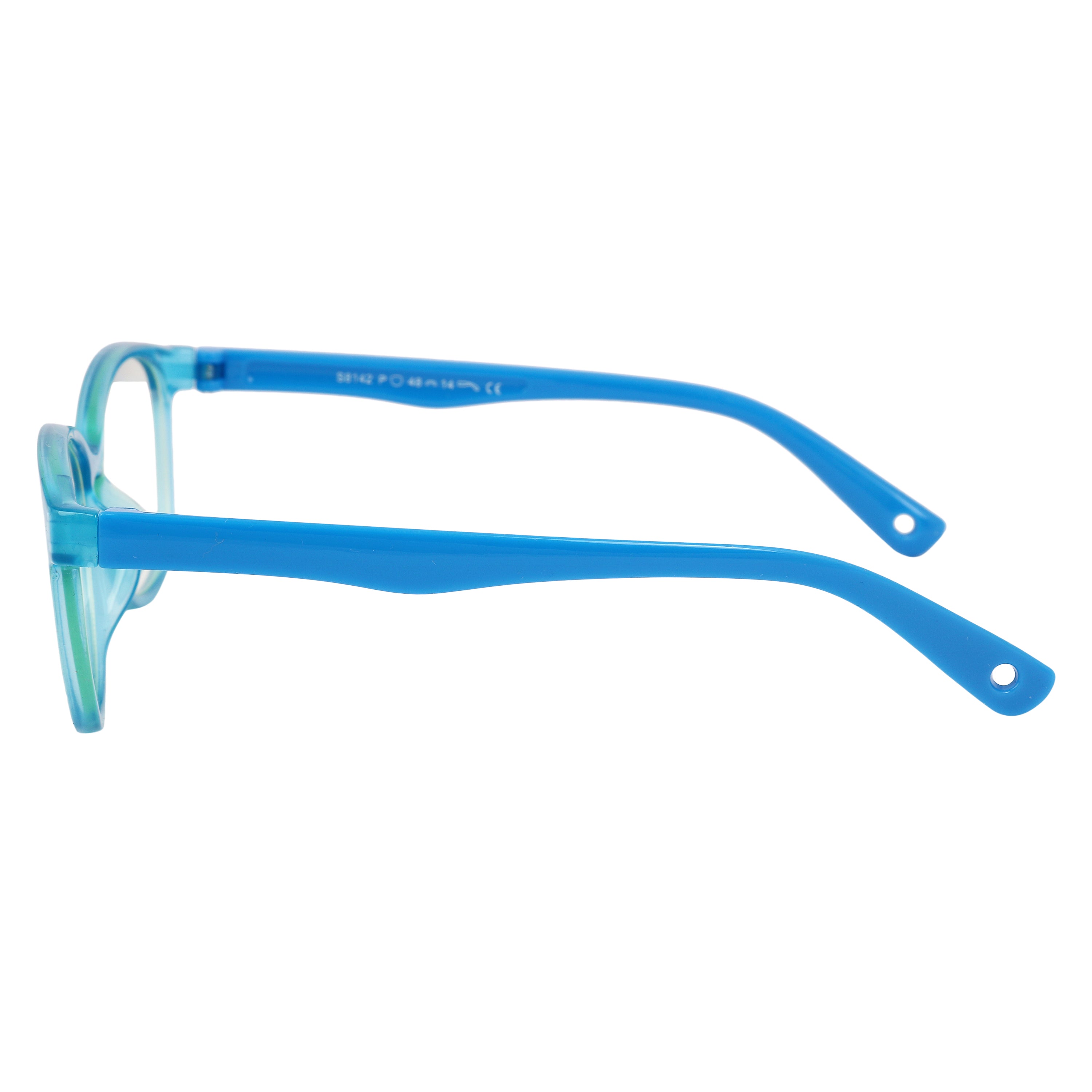 Dravenor Colorful Blue Light Blocking Glasses for Kids with UV400 Protection (Ages 8-10)