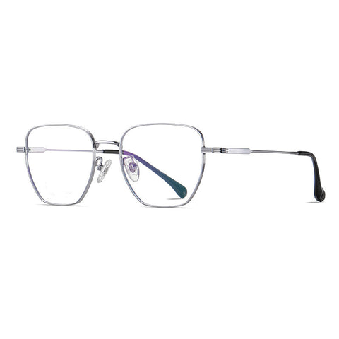 Spot Ultra-Light Titanium Frame Fashionable Plain Blissful Eyeglasses – Improve Your Comfort and Style image