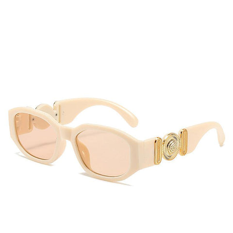 Aeloria Trendy Small Frame Sunglasses for Stylish Perfect for Bars and Discos image