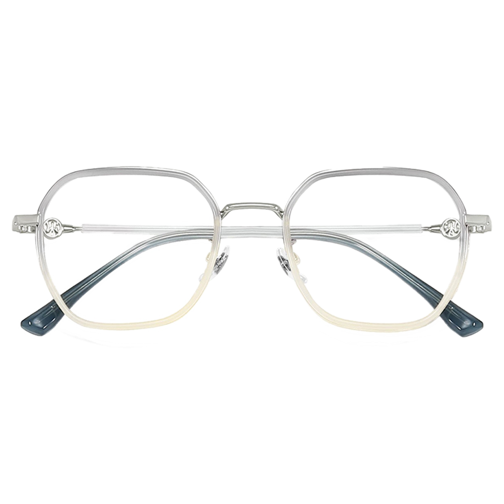 Sunray Armor UV400 Metal Resin Eyeglasses for Ultimate Eye Safety and Style