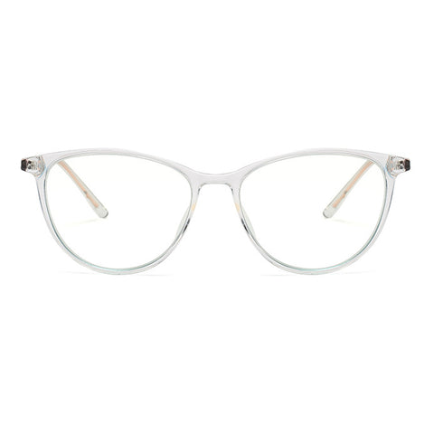 Cat Eye Frame Anti-Blue Light Fectly Glasses in Fashion Modern Flat Mirror for Street Photography image