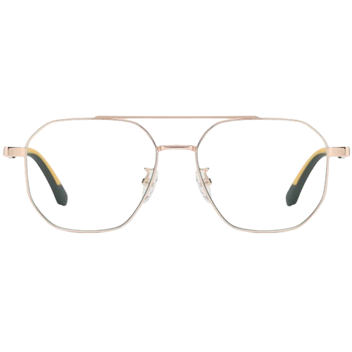 Unique Luxury Fashionable Eye Protection with Double-beam Frame Ultra-light Anti-Blue Light Shimmer Glasses