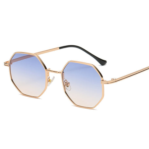 Nymeria Classic Retro Multi-Sided Metal Sunglasses for Timeless Fashion image