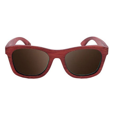 Lexi Bamboo Sunglasses with Simple Casual Design and UV400 Protection image