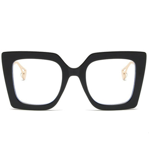 Mimi Large Butterfly Frame Anti-Blue Light Eyeglasses with UV400 Protection image