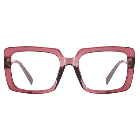 Stylish and Unique Jive Glasses Frame with Modern Flat Mirrors and Luxurious Plate Legs - Blue-Blocking Glasses image