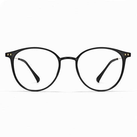 Stay Cool and Stylish with Ultra-Light Transparent Classic Style Anti-Blue Light Whirl Glasses image