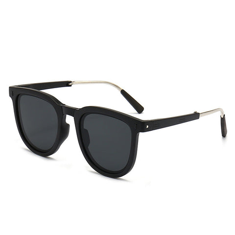 Irish Trendy Portable Folding Sunglasses with Stylish Sun Protection for Outdoor Activities image