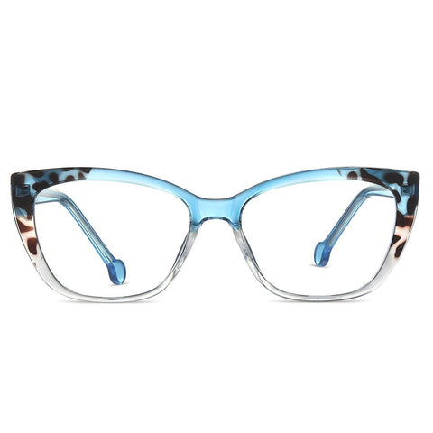 Veez Vintage Full Frame Cat Eye Blue Light Blocking Reading Glasses with UV400 Protection image