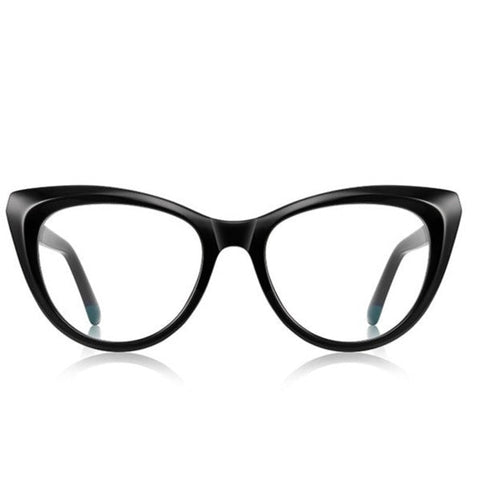 Sproutie Cat-eye Flat Glasses with Versatile Frames Anti-Blue Light Eyeglasses with UV400 Protection image