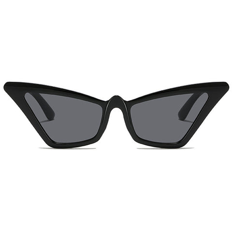 Latest Butterfly Tiny Frame Sunglasses with Trendy Flat Mirror - Internet Celebrity Style Claw image